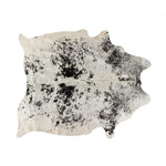 Cowhide Rug 72" X 84" White And Black - Montana Home & Kitchen Co.