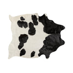 Cowhide Rug 72" X 84" White And Black - Montana Home & Kitchen Co.