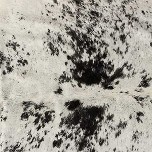 Cowhide Rug 72" X 84" White And Black - Montana Home & Kitchen Co.