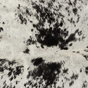 Cowhide Rug 72" X 84" White And Black - Montana Home & Kitchen Co.