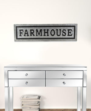 Galvanized Metal Farmhouse Wall Plate - Montana Home & Kitchen Co.