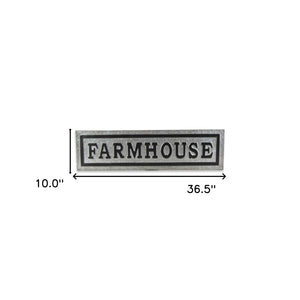 Galvanized Metal Farmhouse Wall Plate - Montana Home & Kitchen Co.