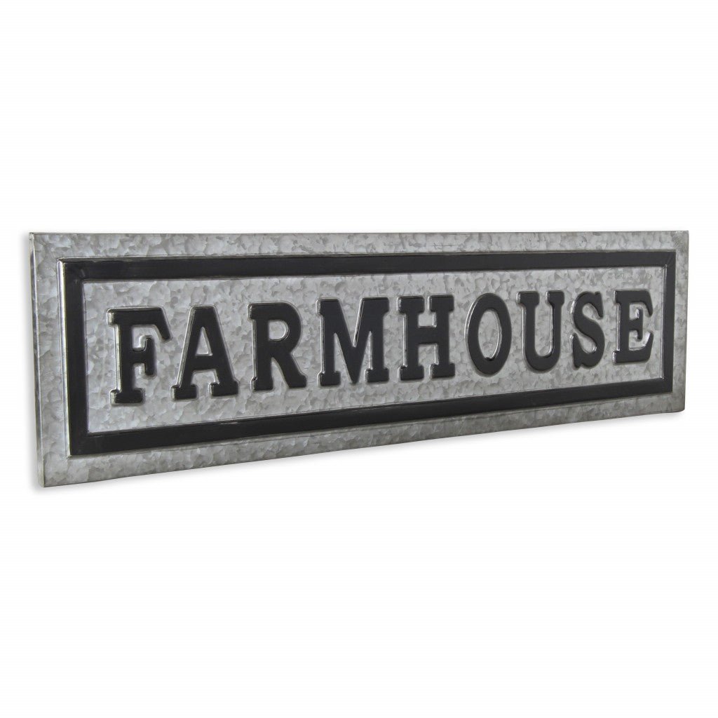 Galvanized Metal Farmhouse Wall Plate - Montana Home & Kitchen Co.