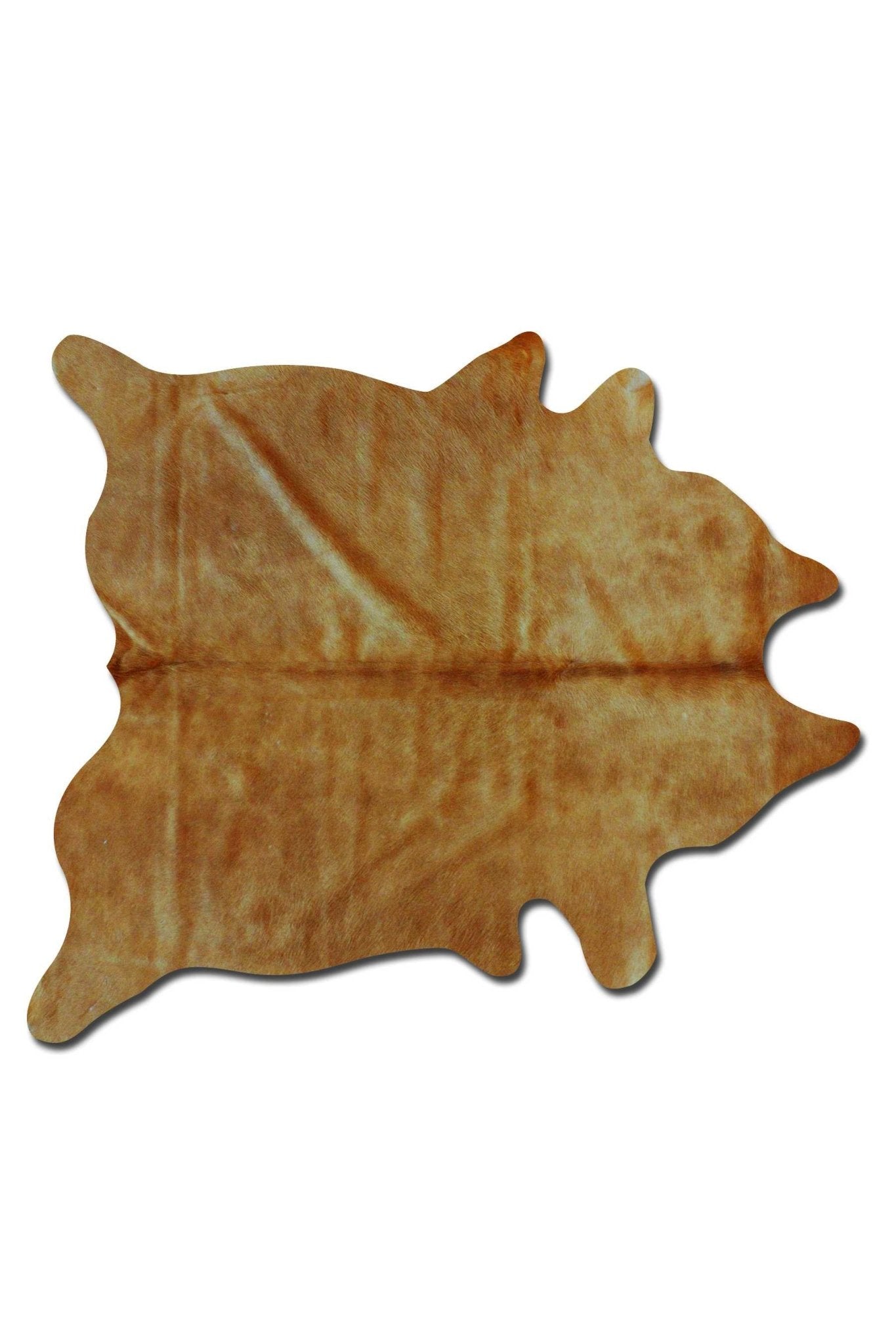 Genuine Cowhide Area Rug 6' X 7' Golden Honey Exotic - Montana Home & Kitchen Co.