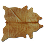 Genuine Cowhide Area Rug 6' X 7' Golden Honey Exotic - Montana Home & Kitchen Co.