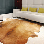 Genuine Cowhide Area Rug 6' X 7' Golden Honey Exotic - Montana Home & Kitchen Co.