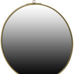 Gold Round Wall Mirror - Montana Home & Kitchen Co.