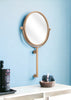 Gold Round Wall Mount Mirror - Montana Home & Kitchen Co.