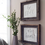 Gray Wood Hanging Picture Frame - Montana Home & Kitchen Co.