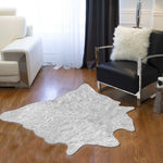 Grey Animal Print Area Rug - Montana Home & Kitchen Co.