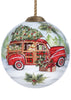 Home For Christmas Hand Painted Mouth Blown Glass Ornament - Montana Home & Kitchen Co.