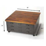 Industrial Chic Coffee Table - Montana Home & Kitchen Co.