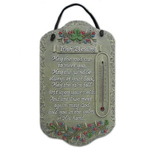 Irish Blessing Indoor Outdoor Resin Welcome Wall Decor - Montana Home & Kitchen Co.