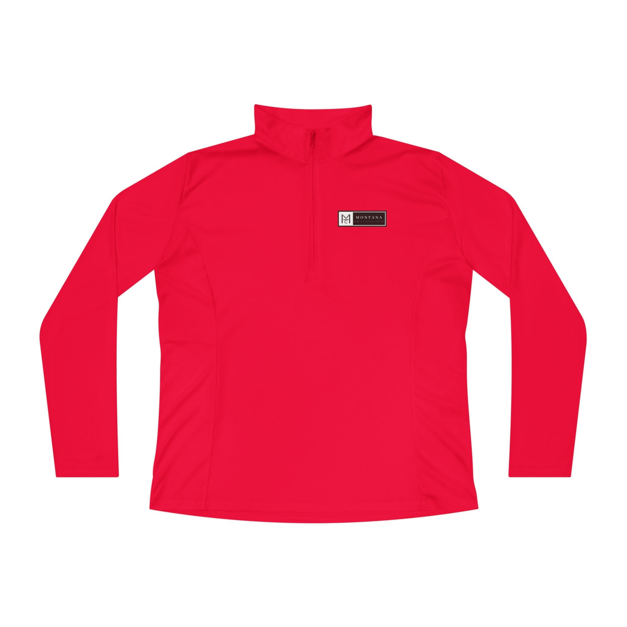 Ladies Quarter - Zip MHKC Pullover "The Last Best Place" - Montana Home & Kitchen Co.