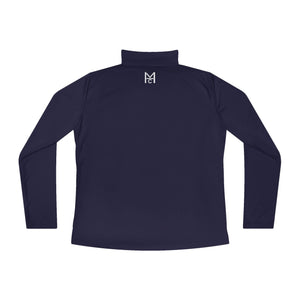 Ladies Quarter - Zip MHKC Pullover "The Last Best Place" - Montana Home & Kitchen Co.