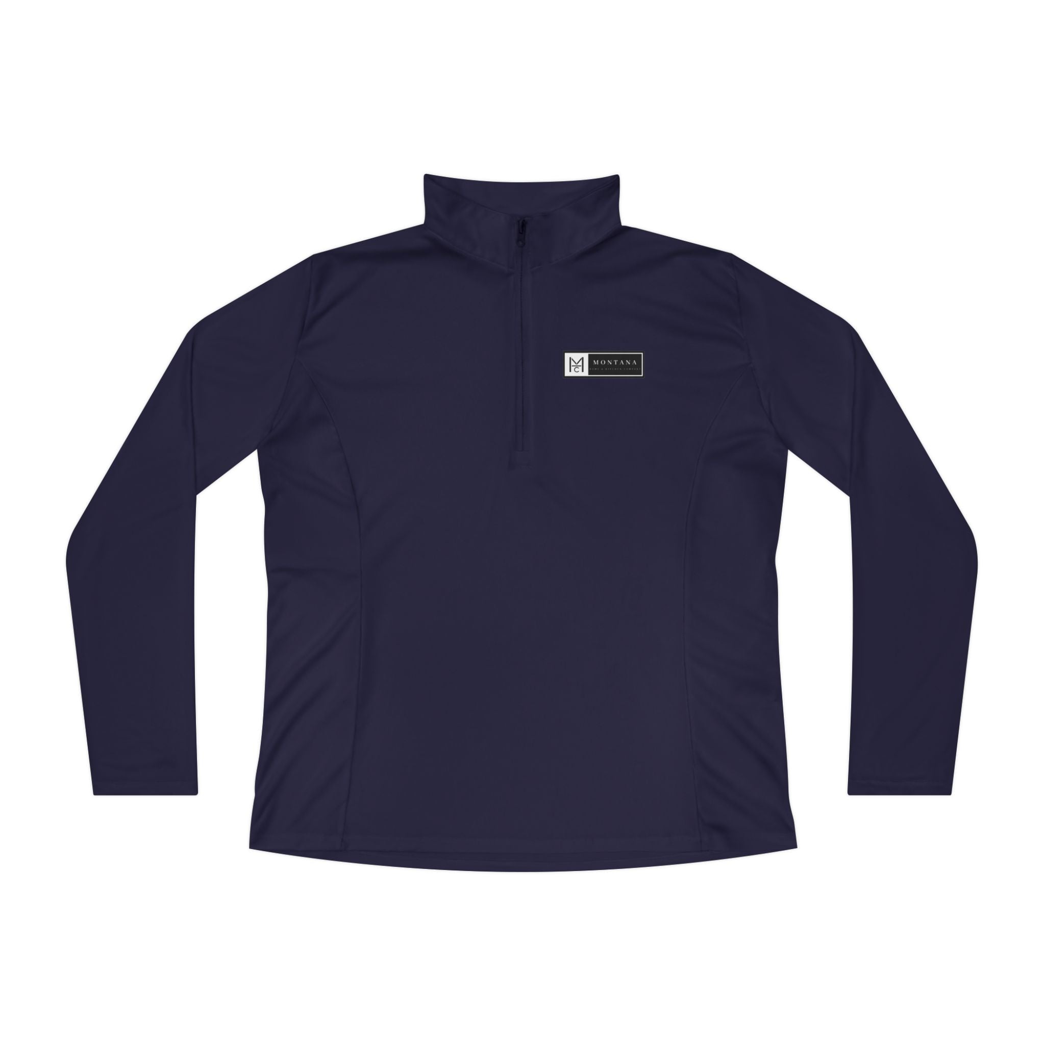 Ladies Quarter - Zip MHKC Pullover "The Last Best Place" - Montana Home & Kitchen Co.