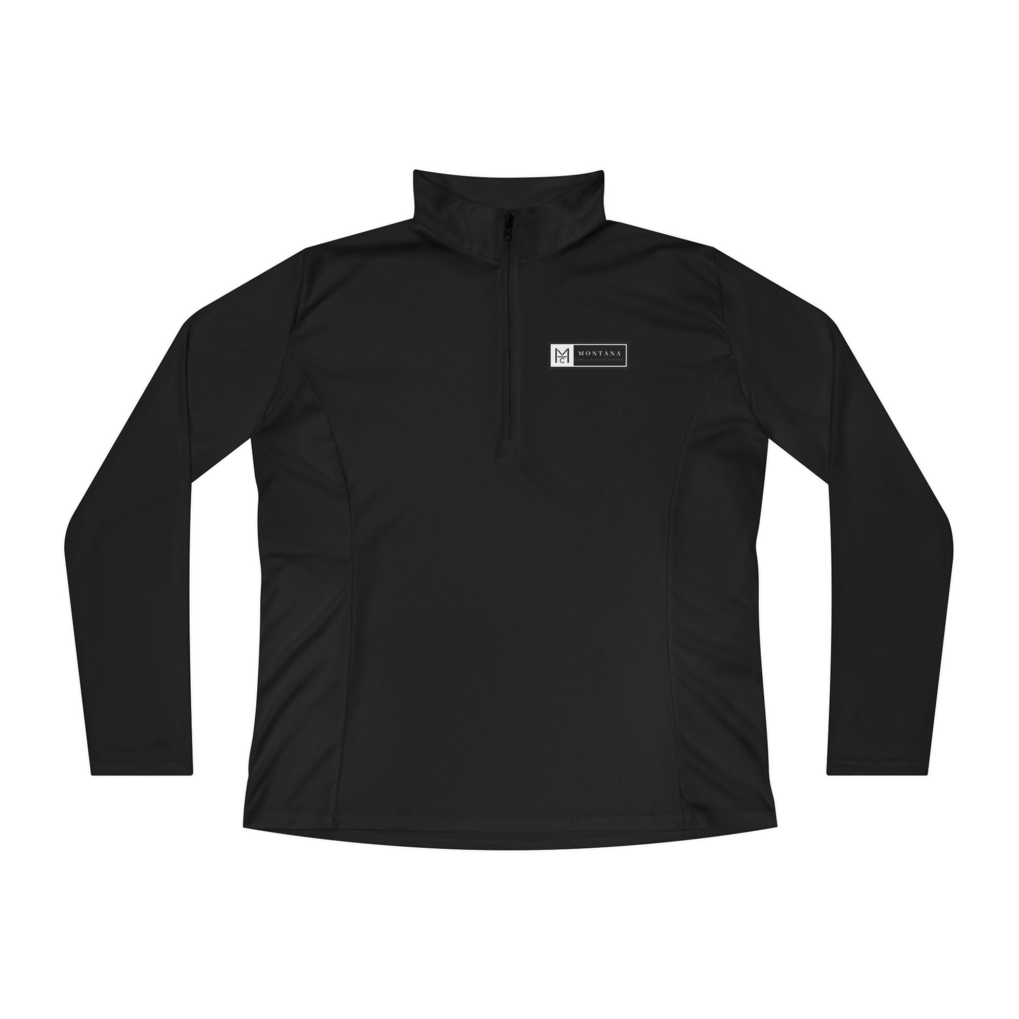 Ladies Quarter - Zip MHKC Pullover "The Last Best Place" - Montana Home & Kitchen Co.