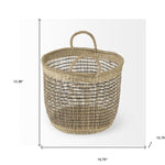 Light Brown Storage Baskets Set Of Three - Montana Home & Kitchen Co.