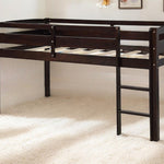 Loft Bed (Low /Twin Size/Brown) - Montana Home & Kitchen Co.