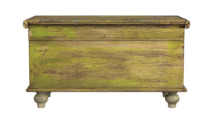 Mesa Carved Wooden Trunk Coffee Table - Montana Home & Kitchen Co.