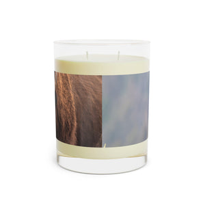 MHKC Bison Design Candle - Full Glass, 11oz (Multiple Scents Available) - Montana Home & Kitchen Co.