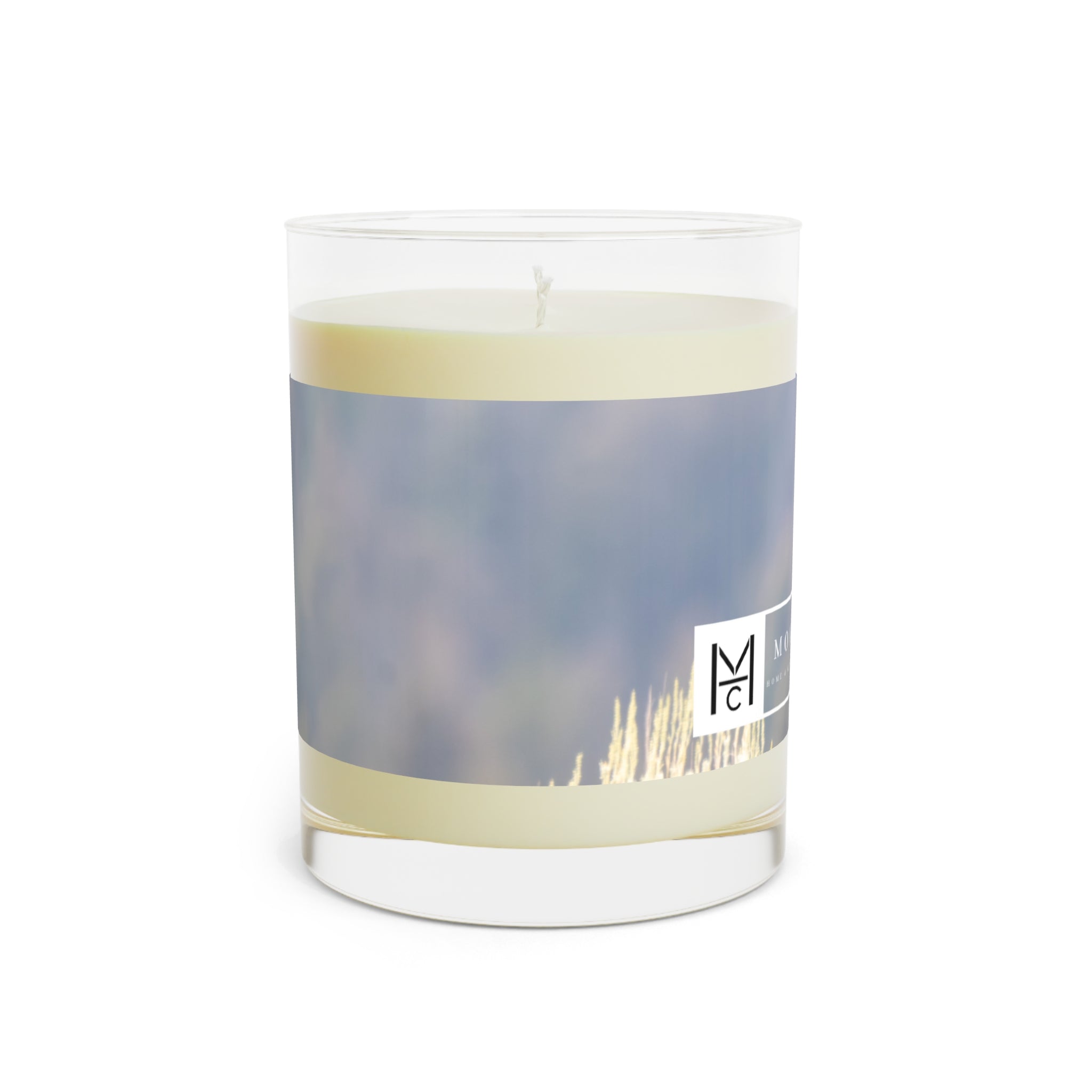 MHKC Bison Design Candle - Full Glass, 11oz (Multiple Scents Available) - Montana Home & Kitchen Co.