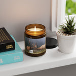 MHKC Elk Design Scented Soy Candle (Multi - Size, Amber Jar) - Montana Home & Kitchen Co.