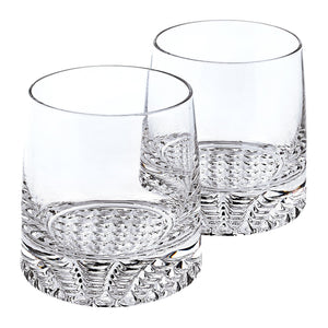 Mouth Blown European Crystal Whiskey Set 4 Pc Rocks Or Dof Set - Montana Home & Kitchen Co.