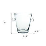 Mouth Blown European Glass Ice Bucket Or Cooler (9) - Montana Home & Kitchen Co.