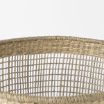 Natural Wicker Basket 20" Set of Three - Montana Home & Kitchen Co.