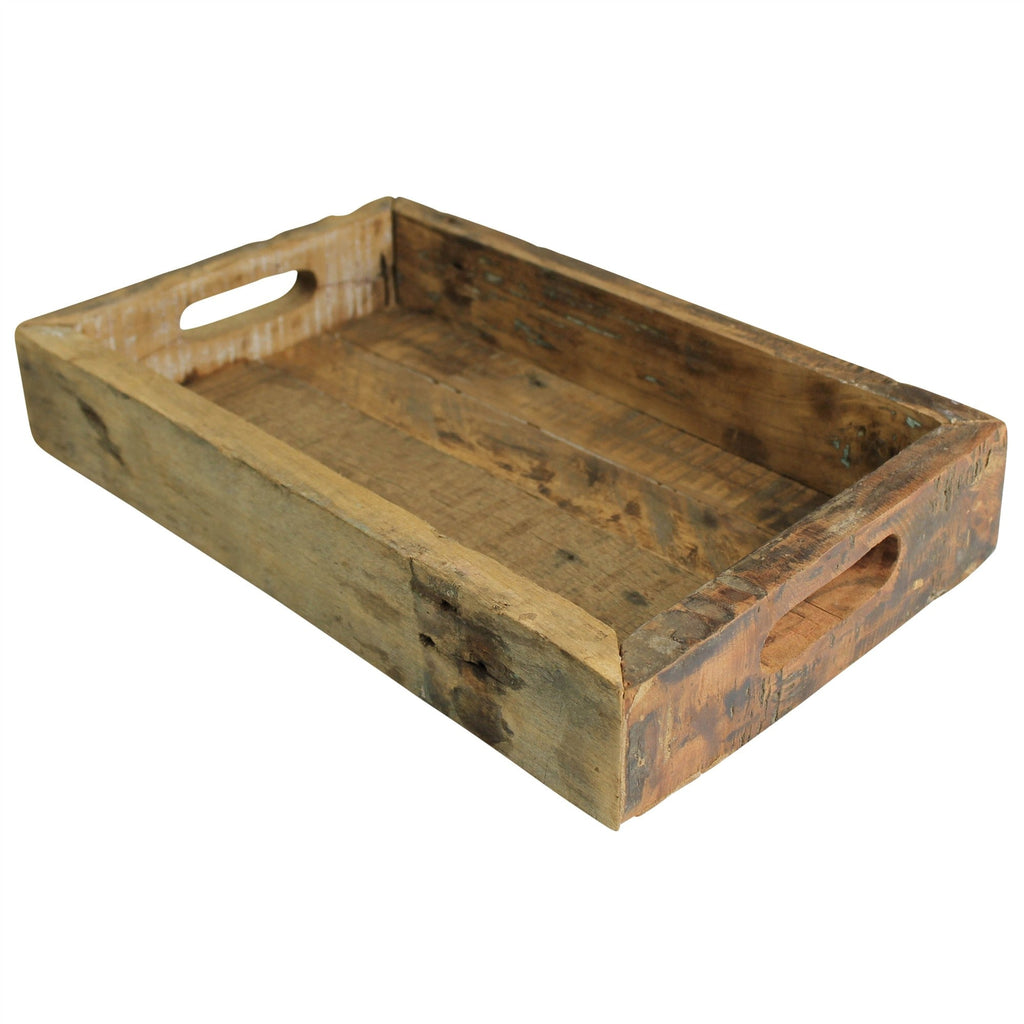 Petite Wooden Block Serving Tray - Montana Home & Kitchen Co.