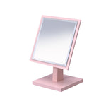 Pink Rectangle Makeup Shaving Tabletop Mirror - Montana Home & Kitchen Co.