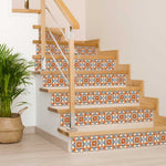 Queen Mosaic Removable Peel And Stick Tiles 4" X 4" - Montana Home & Kitchen Co.