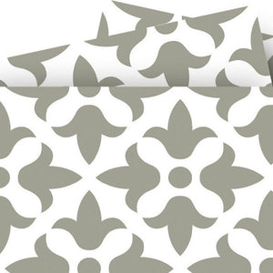 Sage Gray Fleur Removable Peel And Stick Tiles 4" X 4" - Montana Home & Kitchen Co.