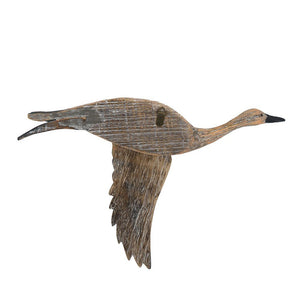 Set of Three Flying Geese Carved Wood 3D Wall Art - Montana Home & Kitchen Co.