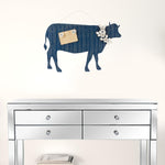 Set Of Three White Metal Farm Animals Wall Decor - Montana Home & Kitchen Co.