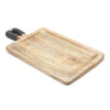 Set of Two Brown Solid Wood Cheese Boards - Montana Home & Kitchen Co.