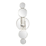 Silver and Clear Modern Bling Mirrored Wall Sconce - Montana Home & Kitchen Co.