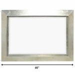 Silver Rectangle Accent Metal Mirror - Montana Home & Kitchen Co.