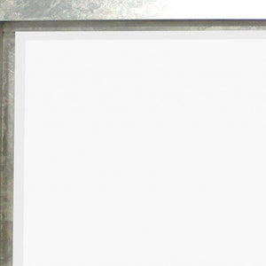 Silver Rectangle Accent Metal Mirror - Montana Home & Kitchen Co.