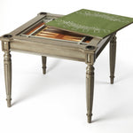 Silver Satin Multi Game Table - Montana Home & Kitchen Co.