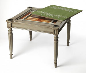 Silver Satin Multi Game Table - Montana Home & Kitchen Co.