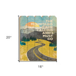 The Mountains are Calling Unframed Print Wall Art - Montana Home & Kitchen Co.