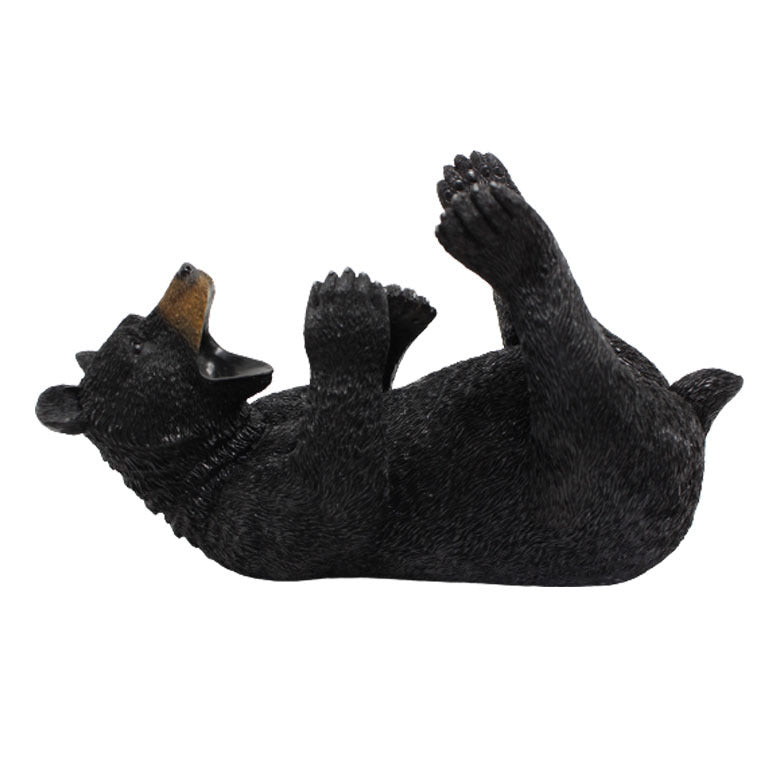 The New Black Bear Resin Ornaments Creative Simulation Animal Shape Wine Rack - Montana Home & Kitchen Co.