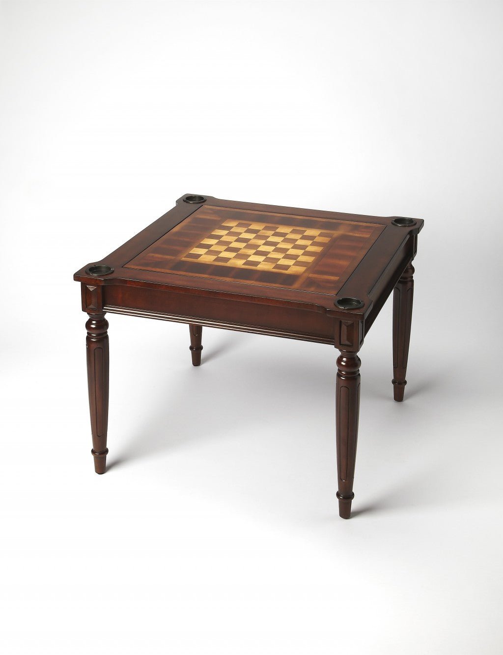 Traditional Cherry Multi Game Table - Montana Home & Kitchen Co.