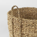 Two Tone Wicker Storage Baskets Set Of Three - Montana Home & Kitchen Co.