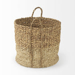 Two Tone Wicker Storage Baskets Set Of Three - Montana Home & Kitchen Co.