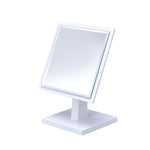 White Rectangle Makeup Shaving Tabletop Mirror - Montana Home & Kitchen Co.