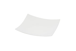 White Six Piece Square Bone China Service For Six Salad Plate Set - Montana Home & Kitchen Co.