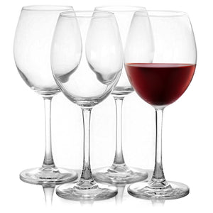 Wine Glass Set (4) in Clear Glass Pasabahce Enoteca 18.25 Ounce Bordeaux - Montana Home & Kitchen Co.